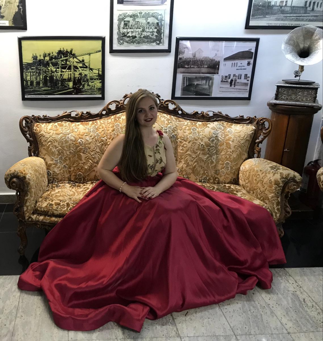 Maria Miler Romanian Soprano Opera Singer Portrait